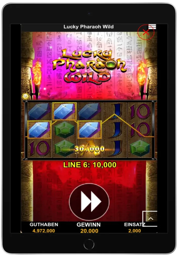 Lucky Pharaoh App & Download – Spielen Sie den Slot mobil