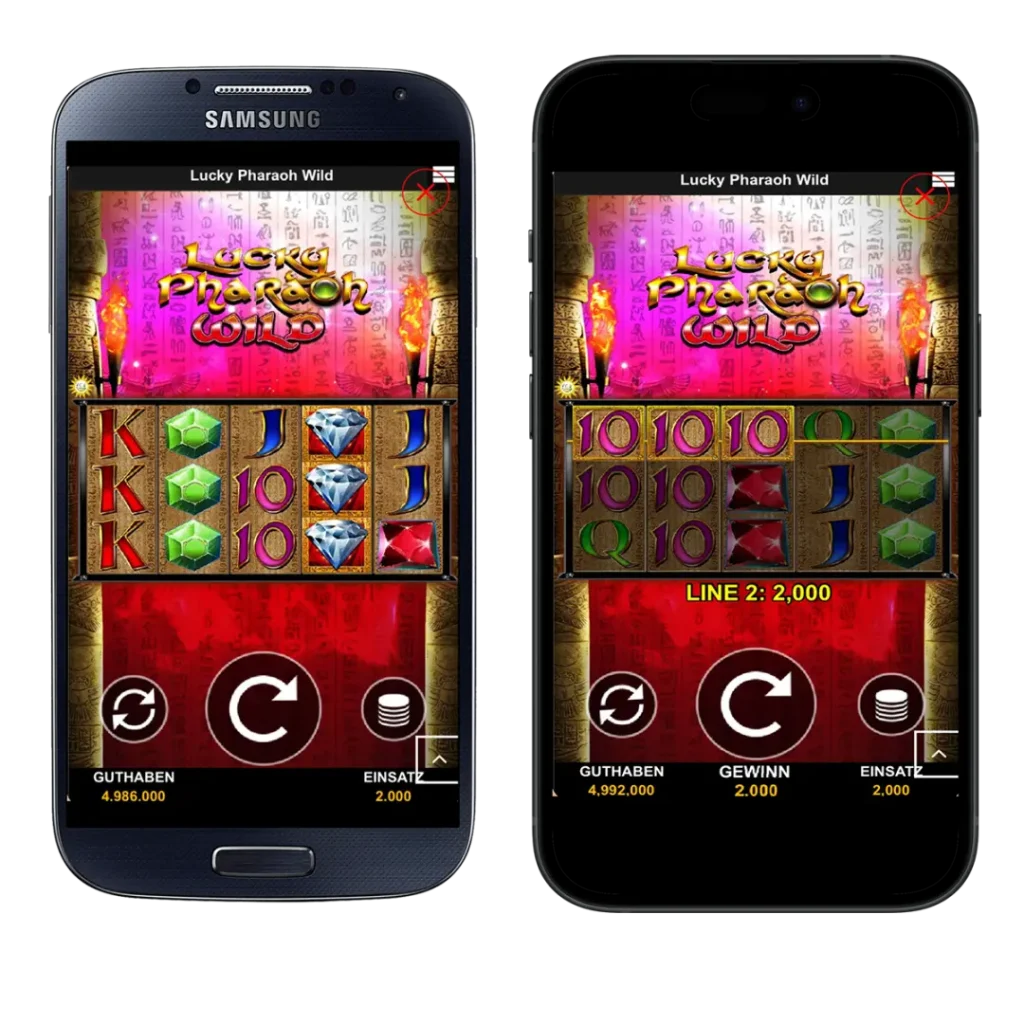 lucky pharaoh casino app