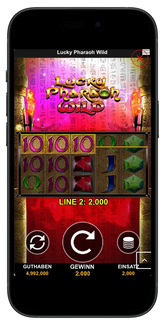 Lucky Pharaoh App & Download – Spielen Sie den Slot mobil