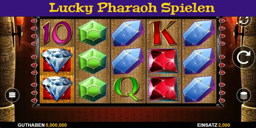 lucky pharaoh spielen